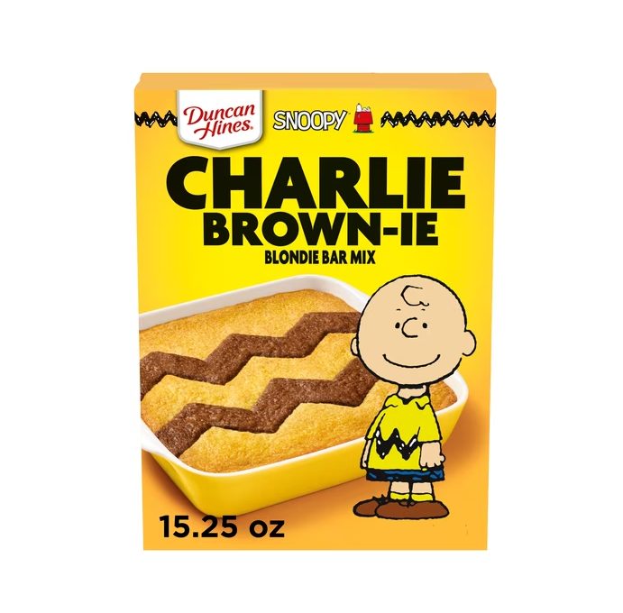 Duncan Hines Snoopy Charlie Brown-ie Blondie Bar Mix, 15.25 oz.