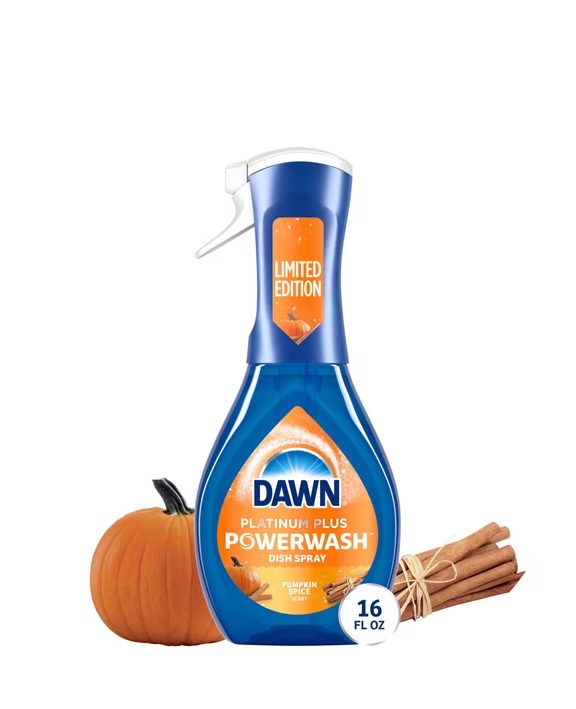 Dawn Powerwash Spray, Dish Soap, Dishwashing Liquid, Pumpkin Spice, 1 Starter Kit, 16 fl oz