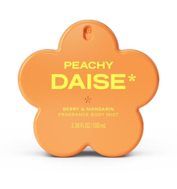 DAISE Peachy Daise Fragrance Body Mist in Berry & Mandarin, 100 mL
