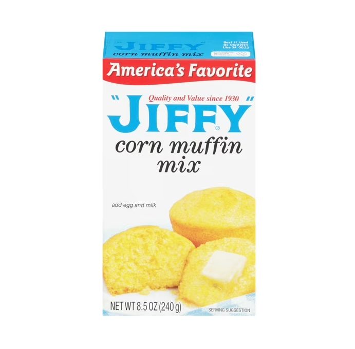 "JIFFY" Corn Muffin Mix, 8.5 oz Box