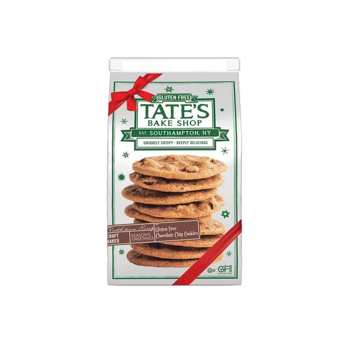 Tate's Bake Shop Gluten Free Chocolate Chip Cookies, Gluten Free Cookies, 7 oz