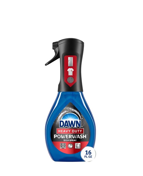 Dawn Powerwash Heavy Duty Dish Spray, Dish Soap, All-Purpose Cleaner, 1 Starter Kit, 16 FL Oz