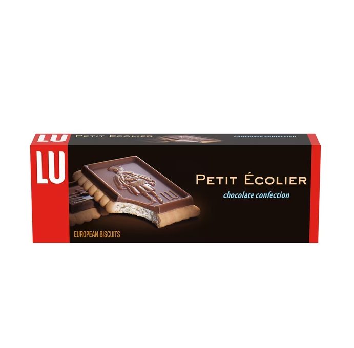 Lu Petit Ecolier European Milk Chocolate Biscuit Cookies, 5.29 oz