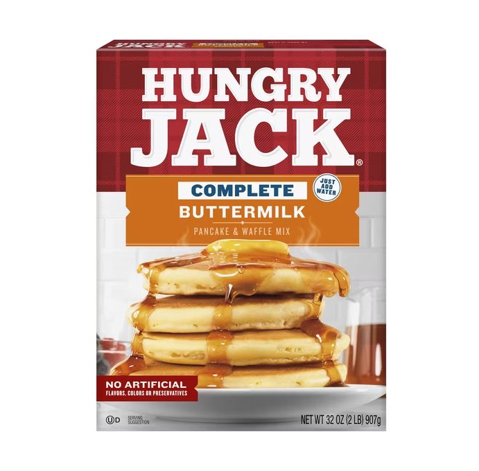 Hungry Jack Complete Buttermilk Pancake Mix and Waffle Mix, 32 oz Box