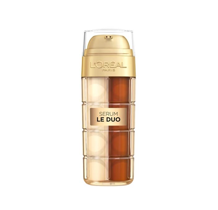 L'Oreal Paris Age Perfect Serum Le Duo, Brightening, Firming and Anti-Aging Serum for Face with Vitamins B3 and C, 1.0 fl. oz.