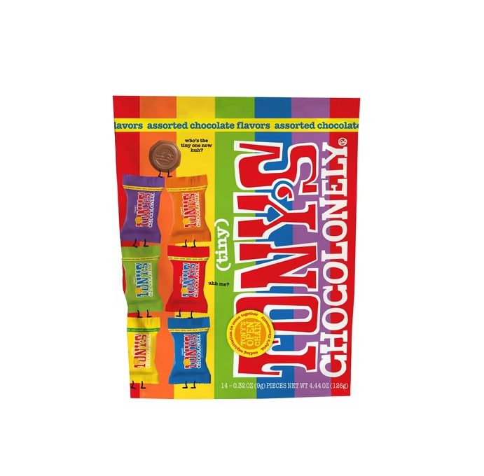 Tony's Chocolonely Tiny Tony's Mixed Flavor Pouch