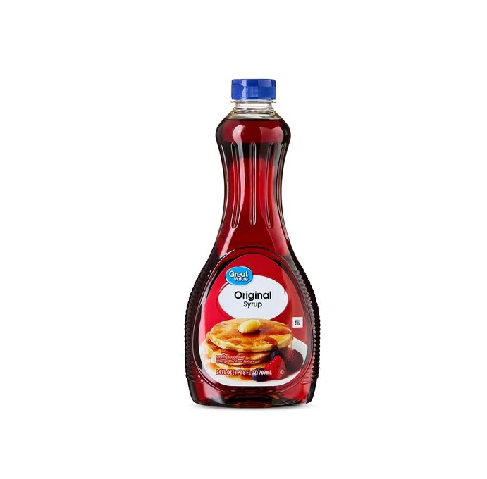 Great Value Original Syrup, 24 fl oz