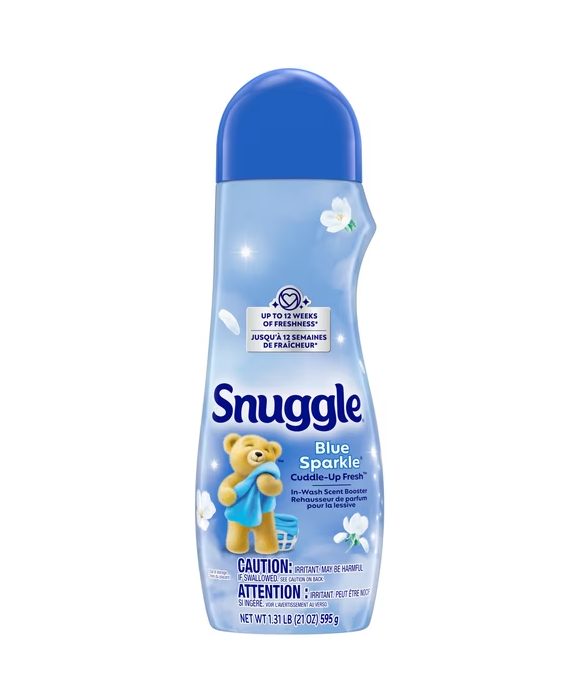 Snuggle Blue Sparkle Cuddle-Up Fresh Scent Booster, 21 Ounce