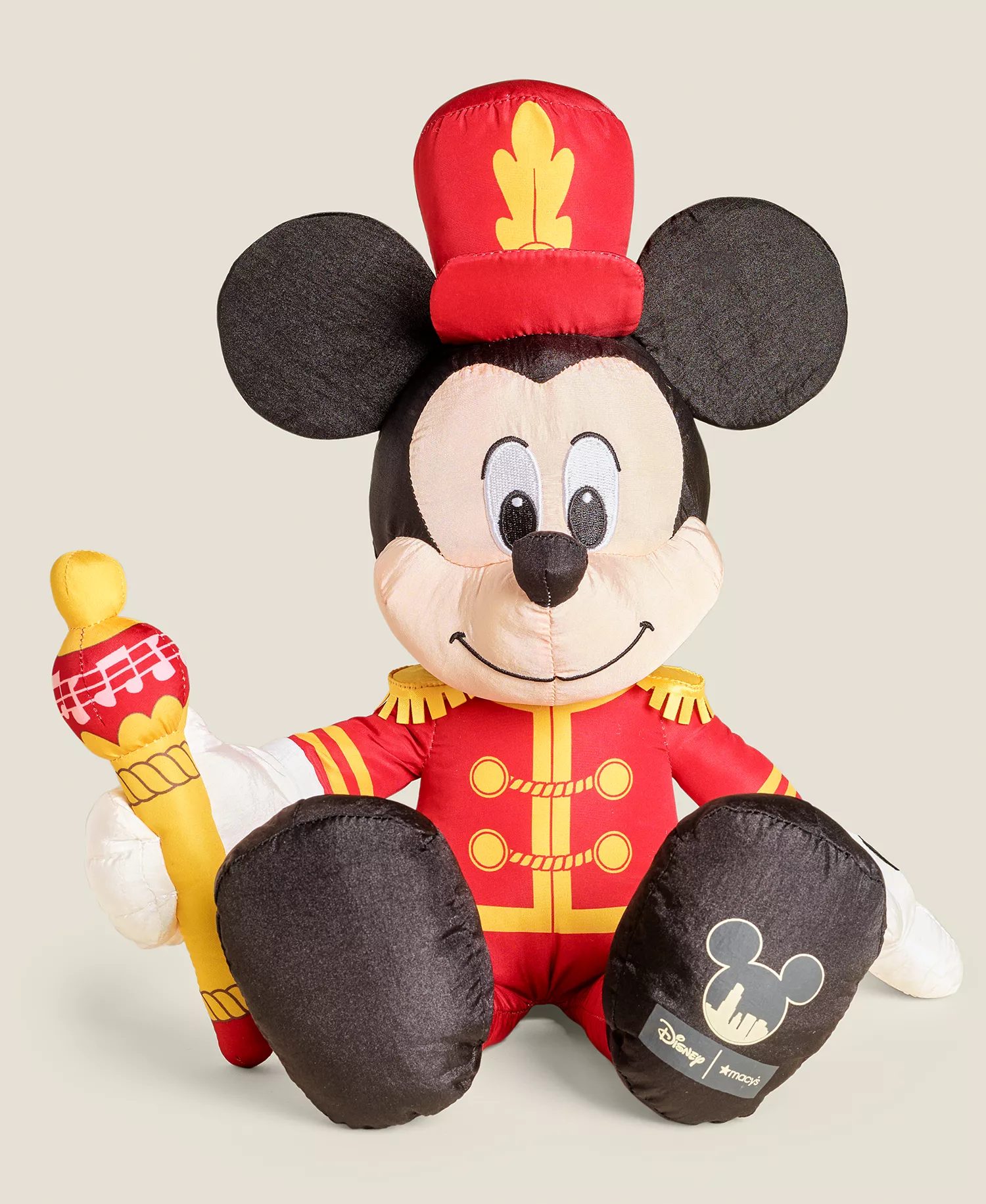 Disney | Macy's Disney Drum Major Mickey Mouse 15" Plush - Macy's Exclusive