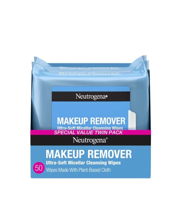 Neutrogena Makeup Remover Wipes, 2 Pack of 25 Count