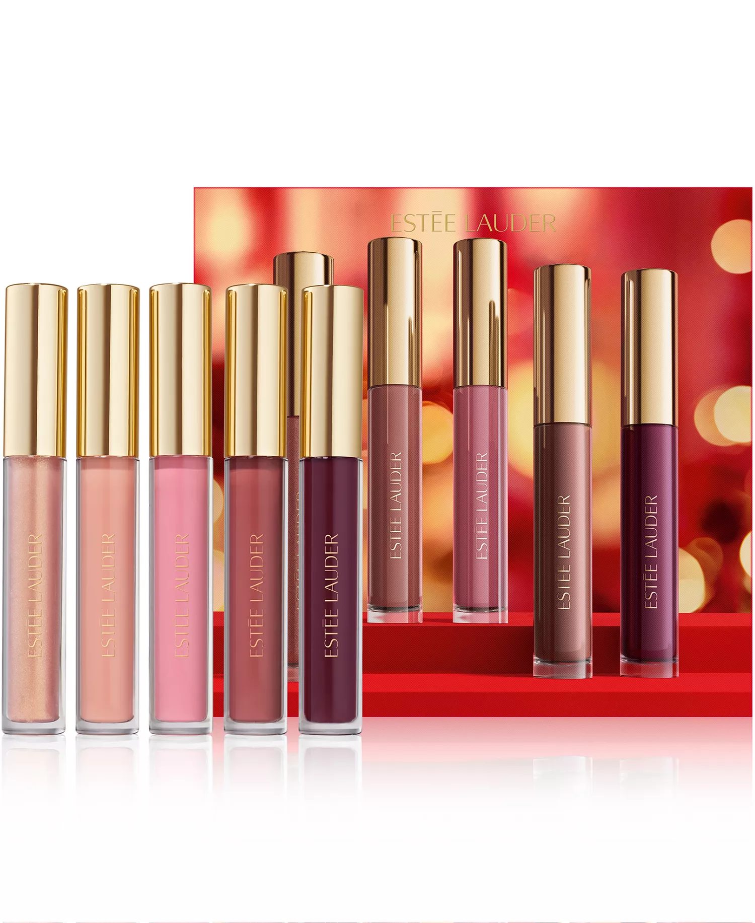 Estée Lauder 5-Piece Star Lip Gloss Collection Makeup Gift Set