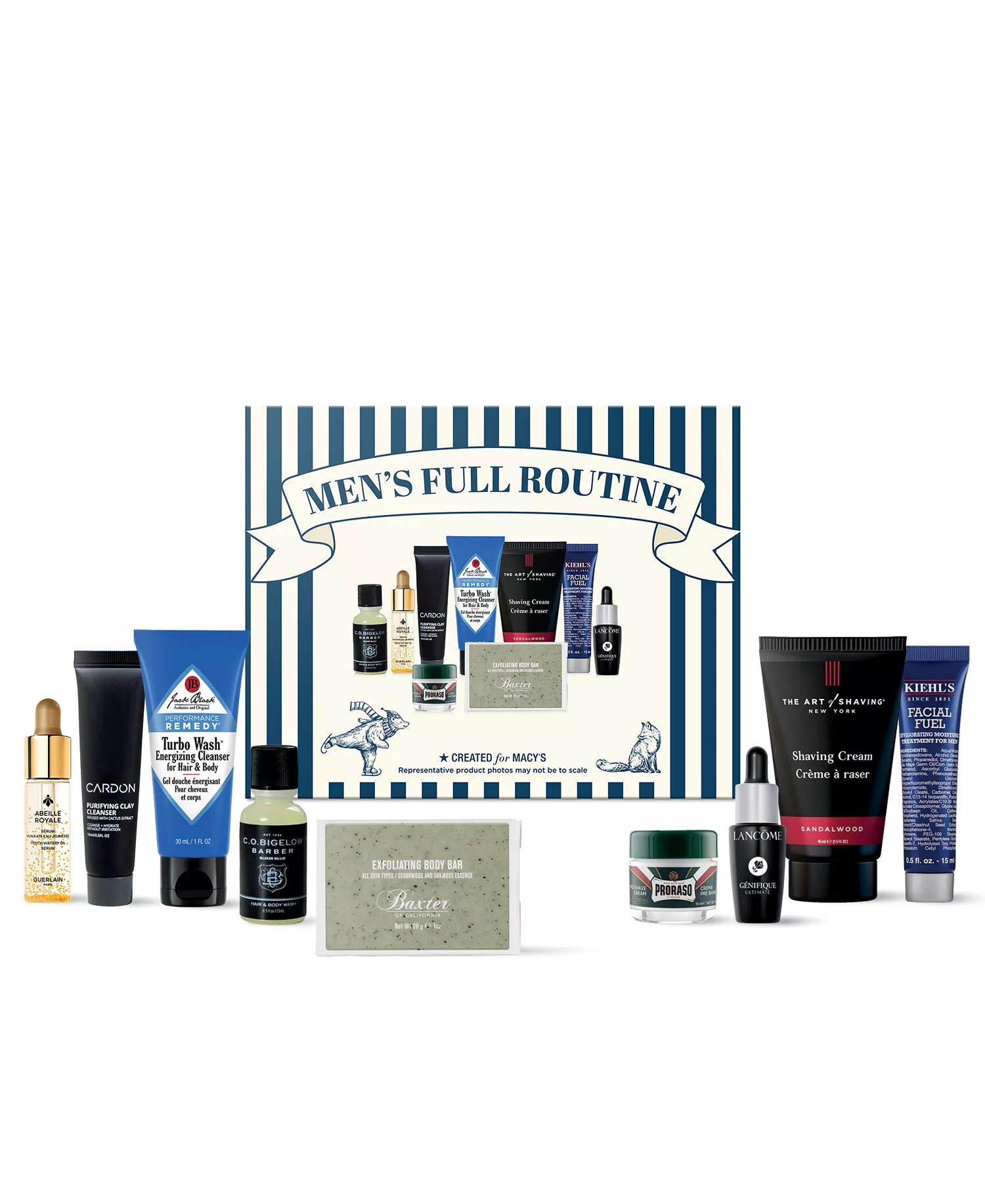 Created For Macy's Men's 9-Piece Full Routine Set - Macy's Exclusive