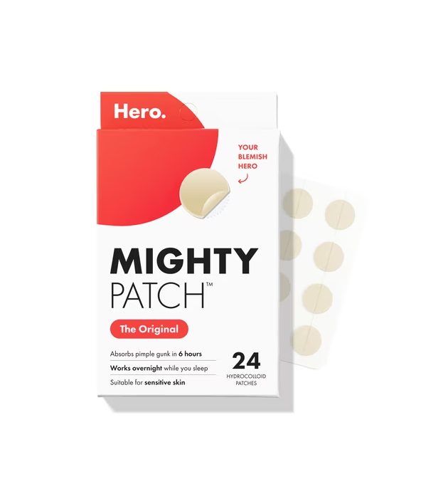 Hero Cosmetics Mighty Patch Original Hydrocolloid Acne Patch, 24 Count