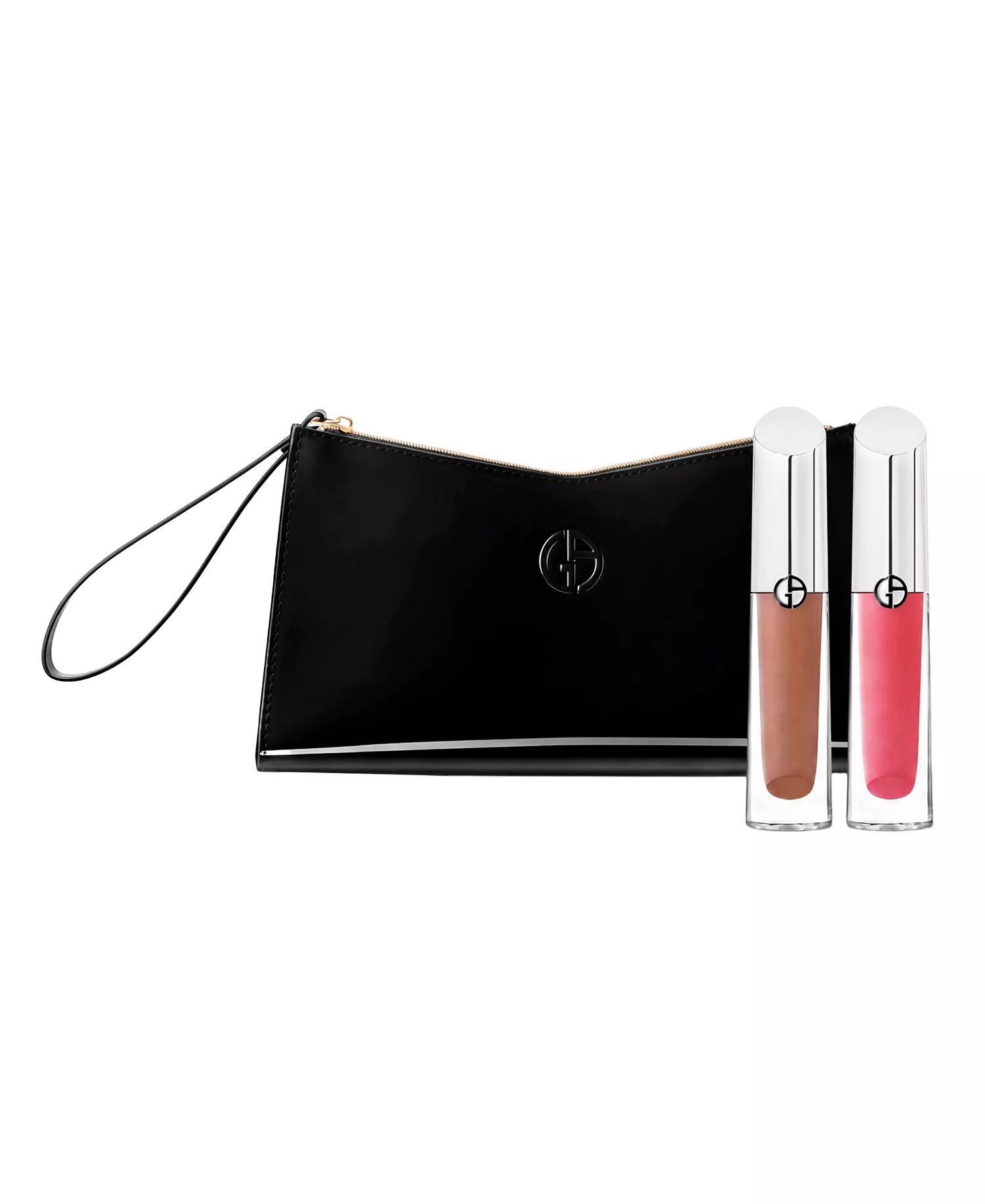 Armani Exclusive Full-Size Lip Gloss Set, Only at Macy’s 3-Piece Beauty Prisma Gloss Duo & Pouch Set - Macy's Exclusive