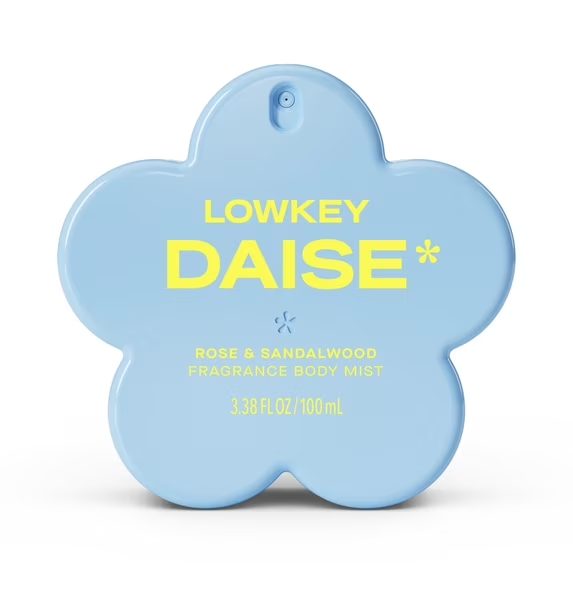DAISE Lowkey Daise Fragrance Body Mist in Rose & Sandalwood, 100 mL