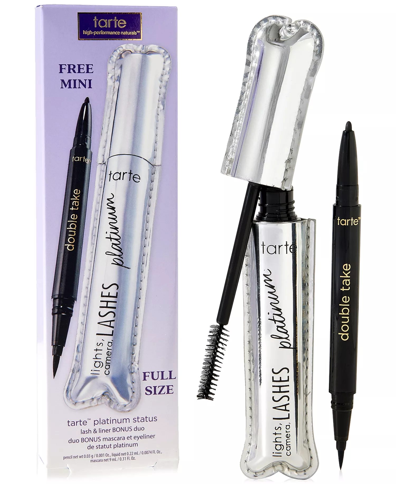 Tarte 2-Pc. Platinum Status Lash & Liner Set