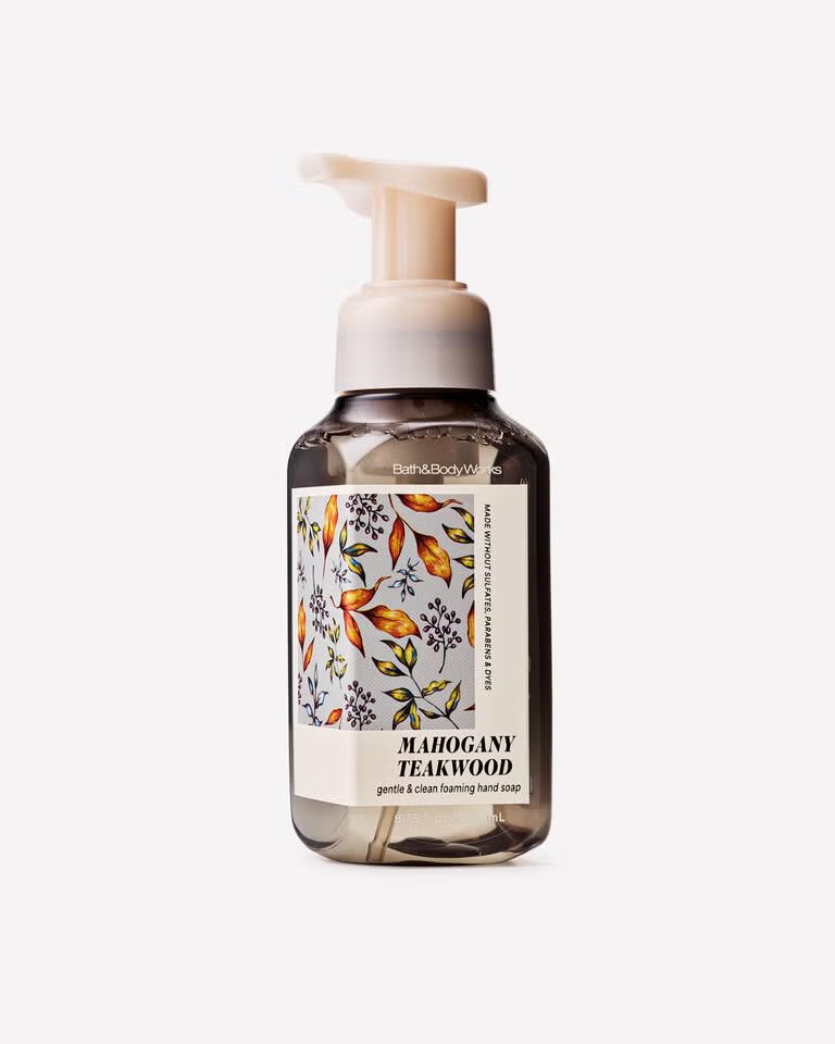 Mahogany Teakwood Gentle & Clean Foaming Hand Soap