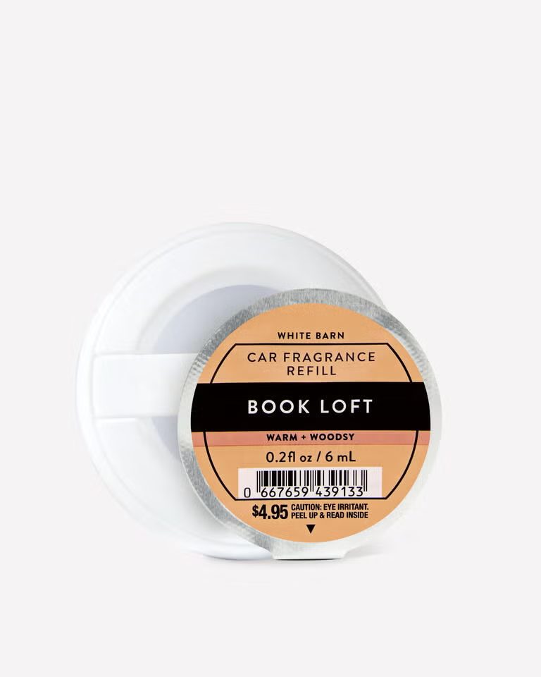Book Loft Car Fragrance Refill