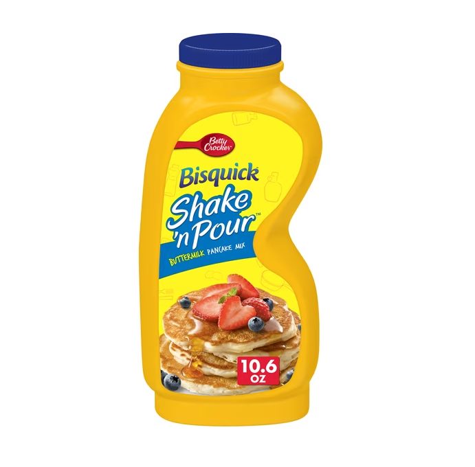 Betty Crocker Bisquick Shake 'n Pour, Buttermilk Pancake Mix, 10.6 oz