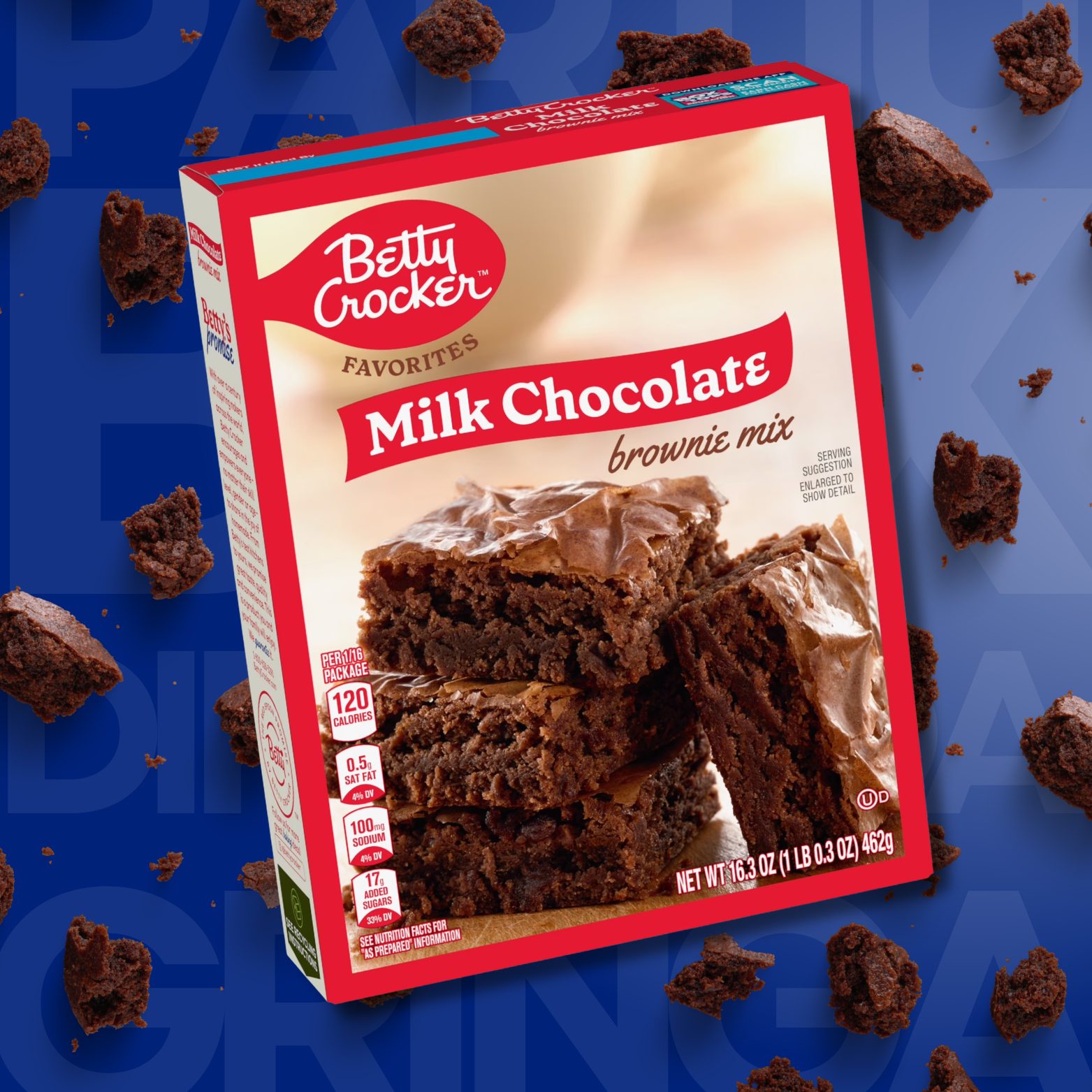 Betty Crocker Favorites Milk Chocolate Brownie Mix | 16.3 oz