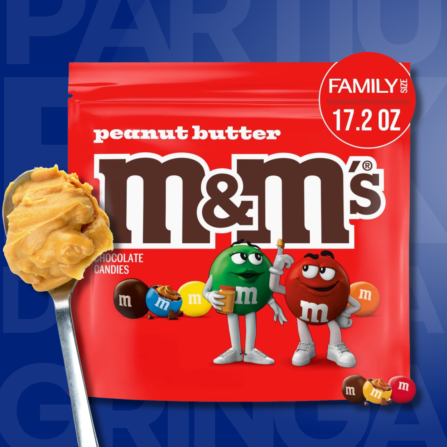 M&M'S, Peanut Butter Chocolate Candies | 17.2oz